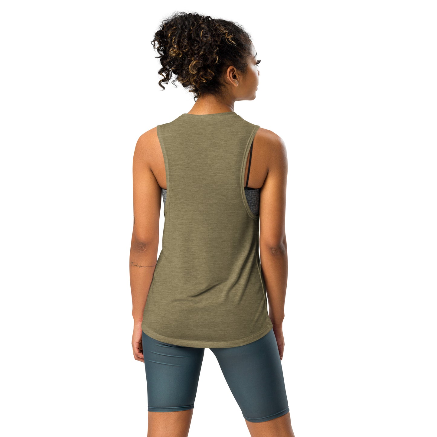 "Spread Love, Not Hate" - Ladies’ Muscle Tank