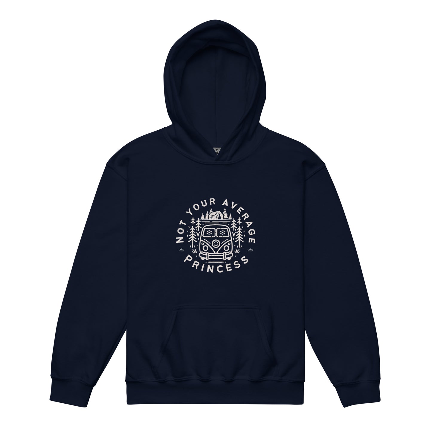 Not Your Average Princess - Youth hoodie
