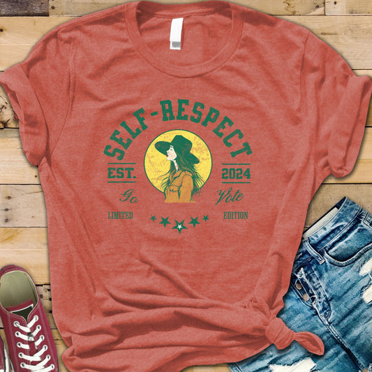 "Cowgirl-Self Respect" Unisex t-shirt
