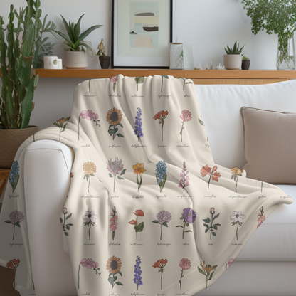 "Maisey" Sherpa blanket