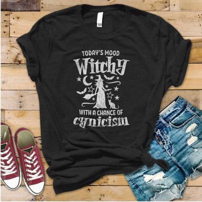 "Moody Witch" Unisex t-shirt