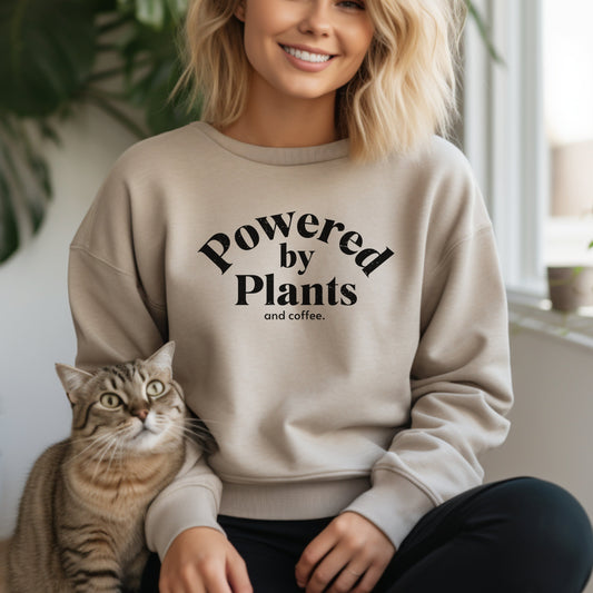 "Powered By Plants" Sweatshirt
