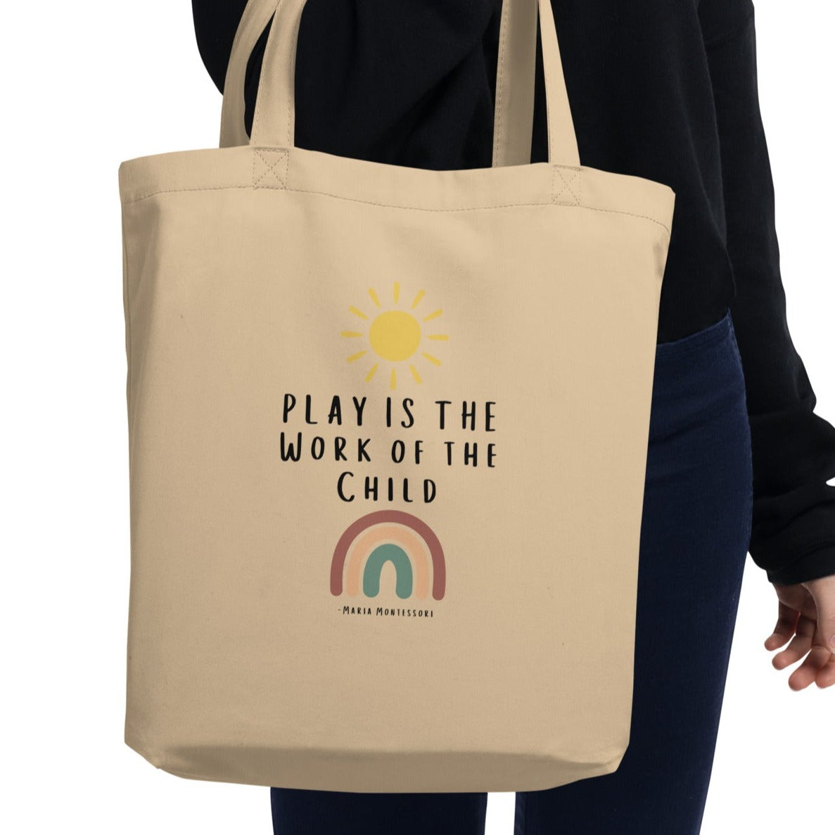 "Play is the Work of the Child" Eco Tote Bag