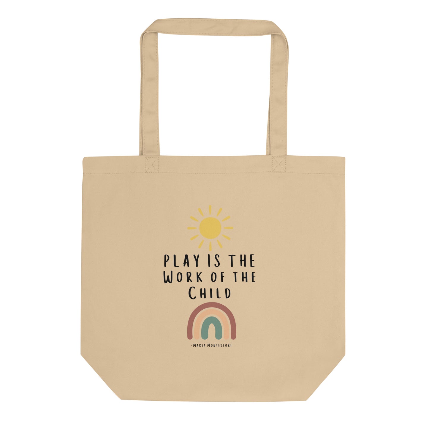 "Play is the Work of the Child" Eco Tote Bag