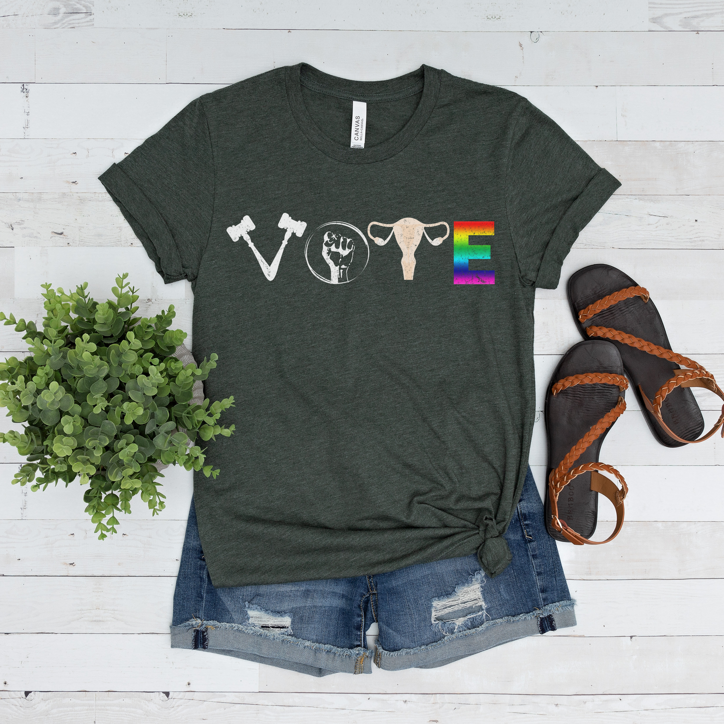 "Vote" Unisex t-shirt