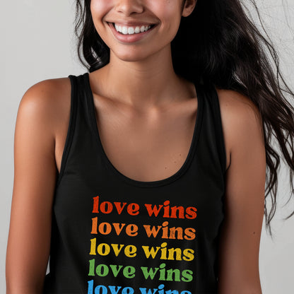 Love Wins - Unisex Tank Top