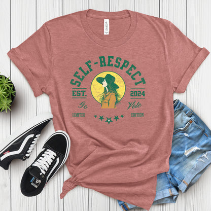 "Cowgirl-Self Respect" Unisex t-shirt
