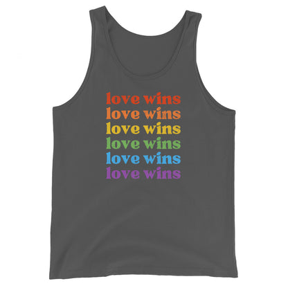 Love Wins - Unisex Tank Top