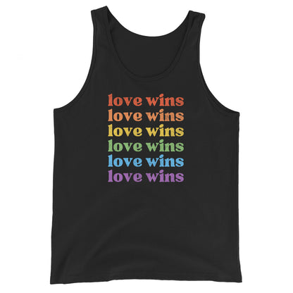 Love Wins - Unisex Tank Top