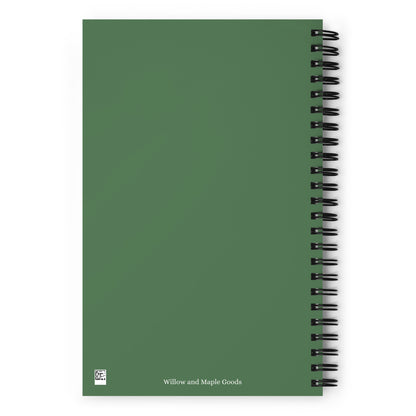 Garden Friends Spiral notebook