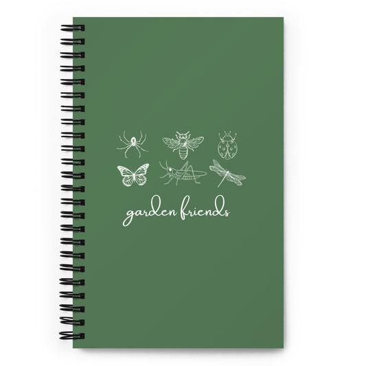 Garden Friends Spiral notebook