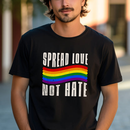 "Spread Love, Not Hate" - T-shirt