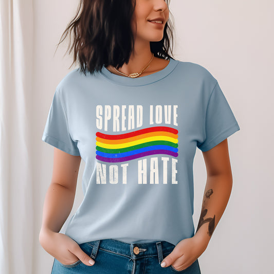 "Spread Love, Not Hate" - T-shirt