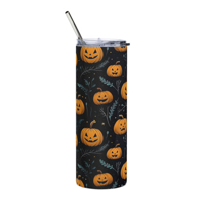 Jack-O-Lantern Time - Stainless steel tumbler