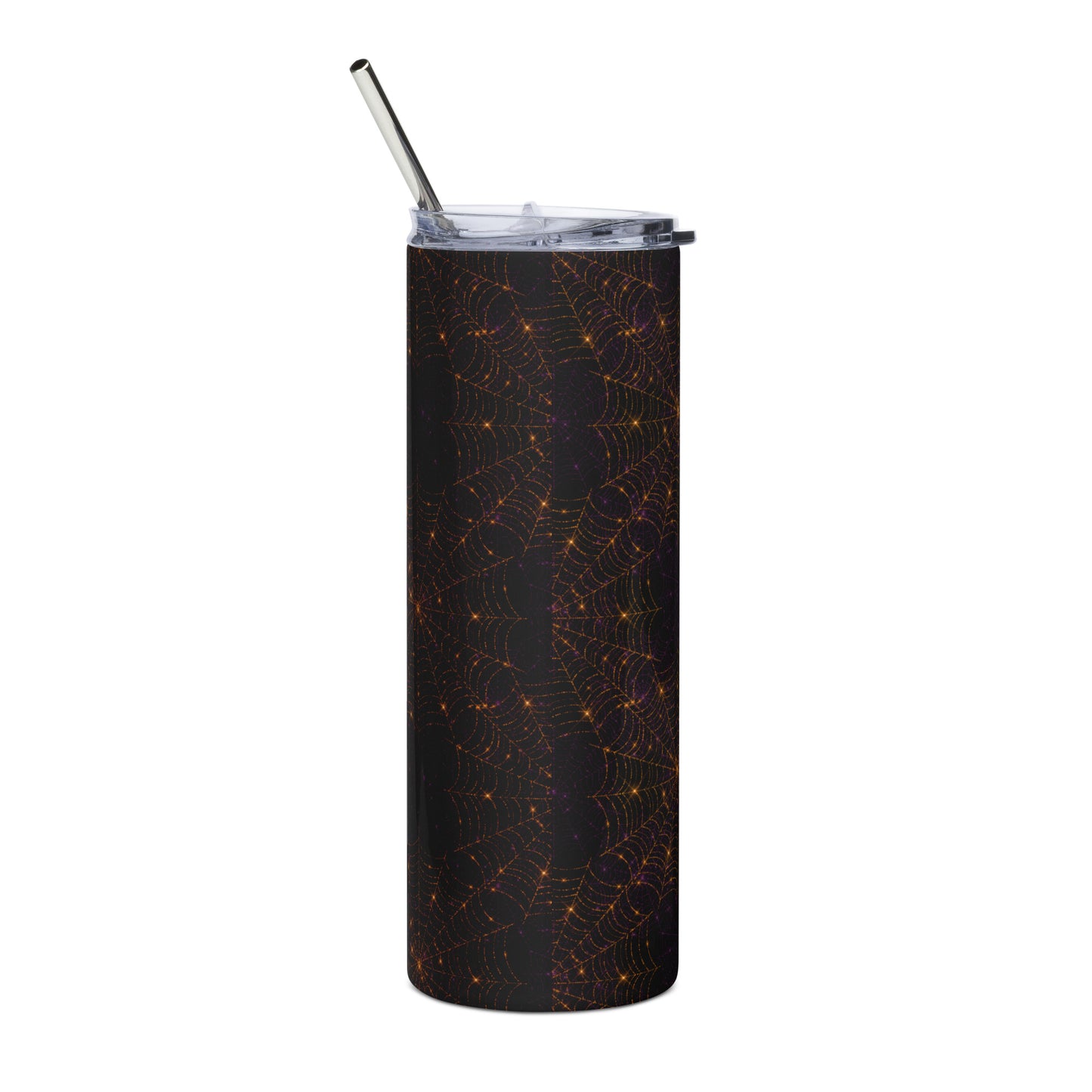 "Spiderwebs" - Stainless steel tumbler