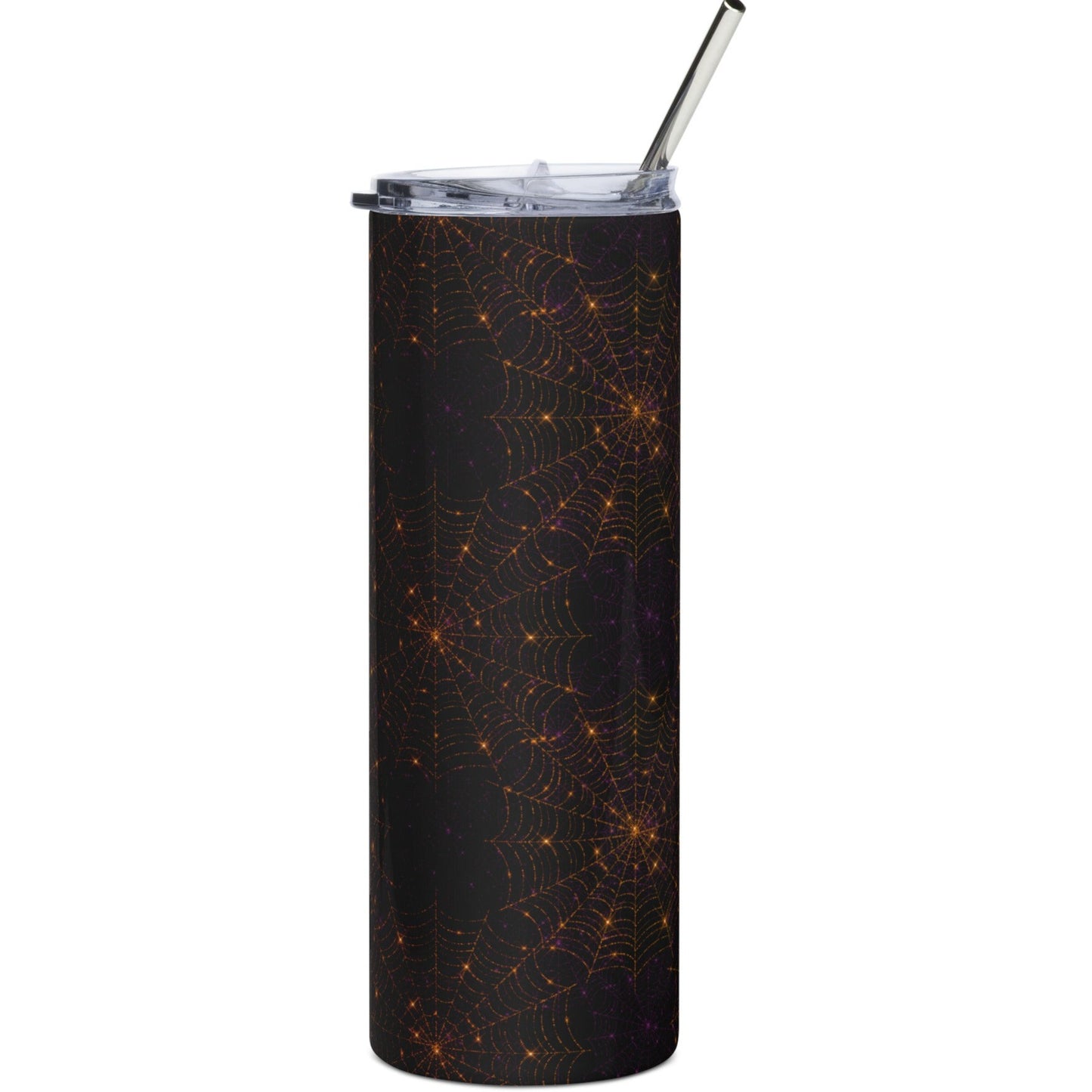"Spiderwebs" - Stainless steel tumbler