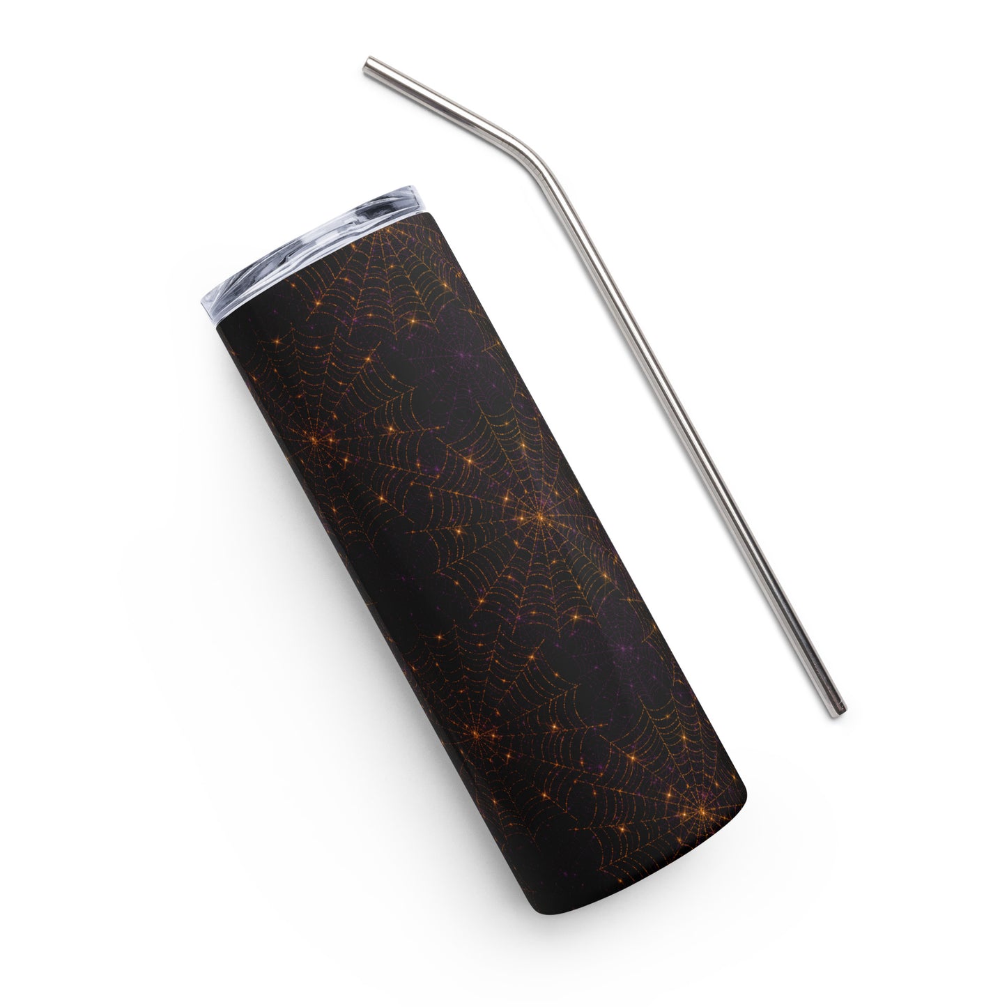 "Spiderwebs" - Stainless steel tumbler