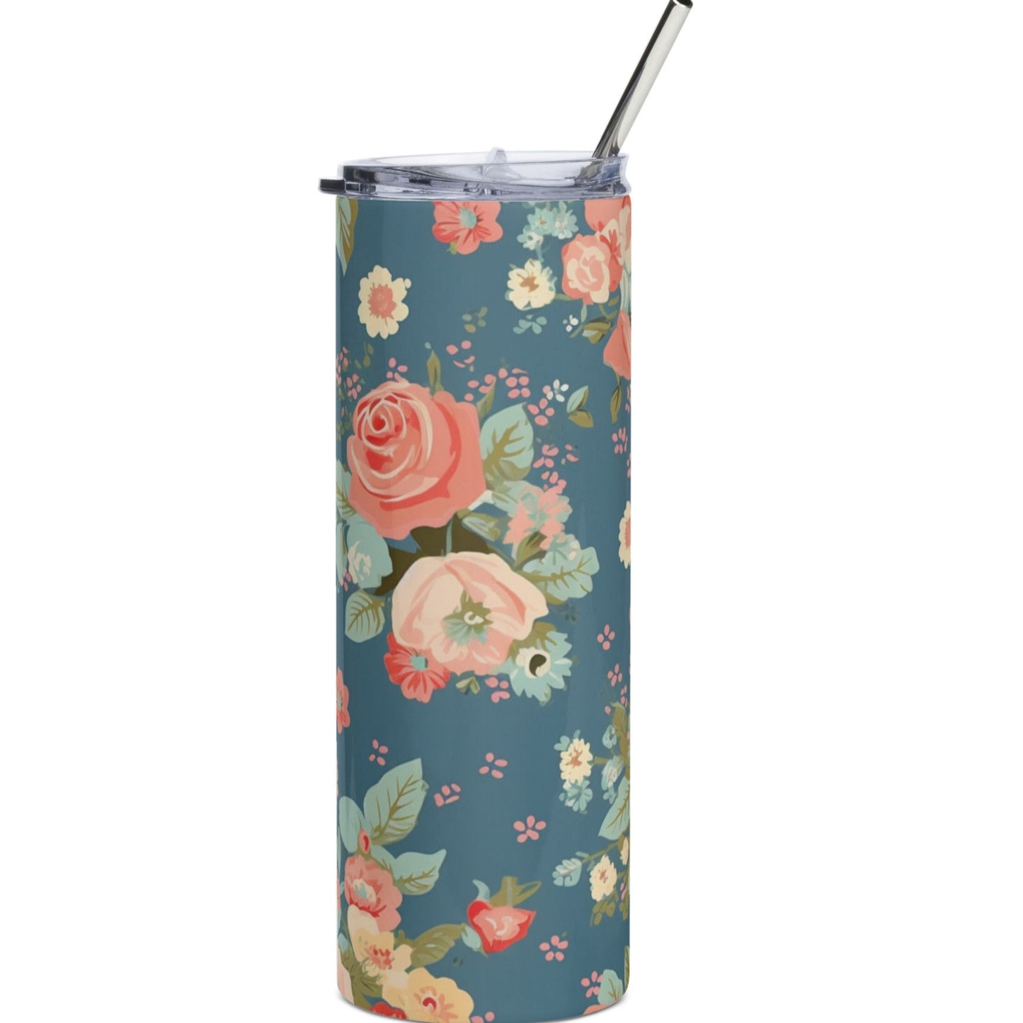 Classic Flower - Stainless steel tumbler