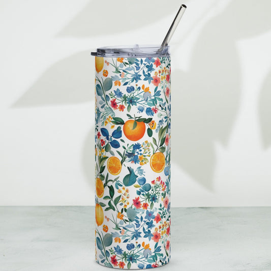 Orange Dreams - Stainless steel tumbler