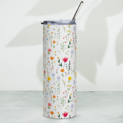 Springtime Tumbler - Stainless steel tumbler