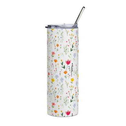 Springtime Tumbler - Stainless steel tumbler