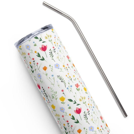 Springtime Tumbler - Stainless steel tumbler