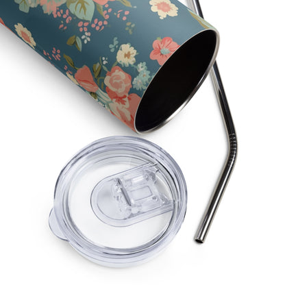 Classic Flower - Stainless steel tumbler