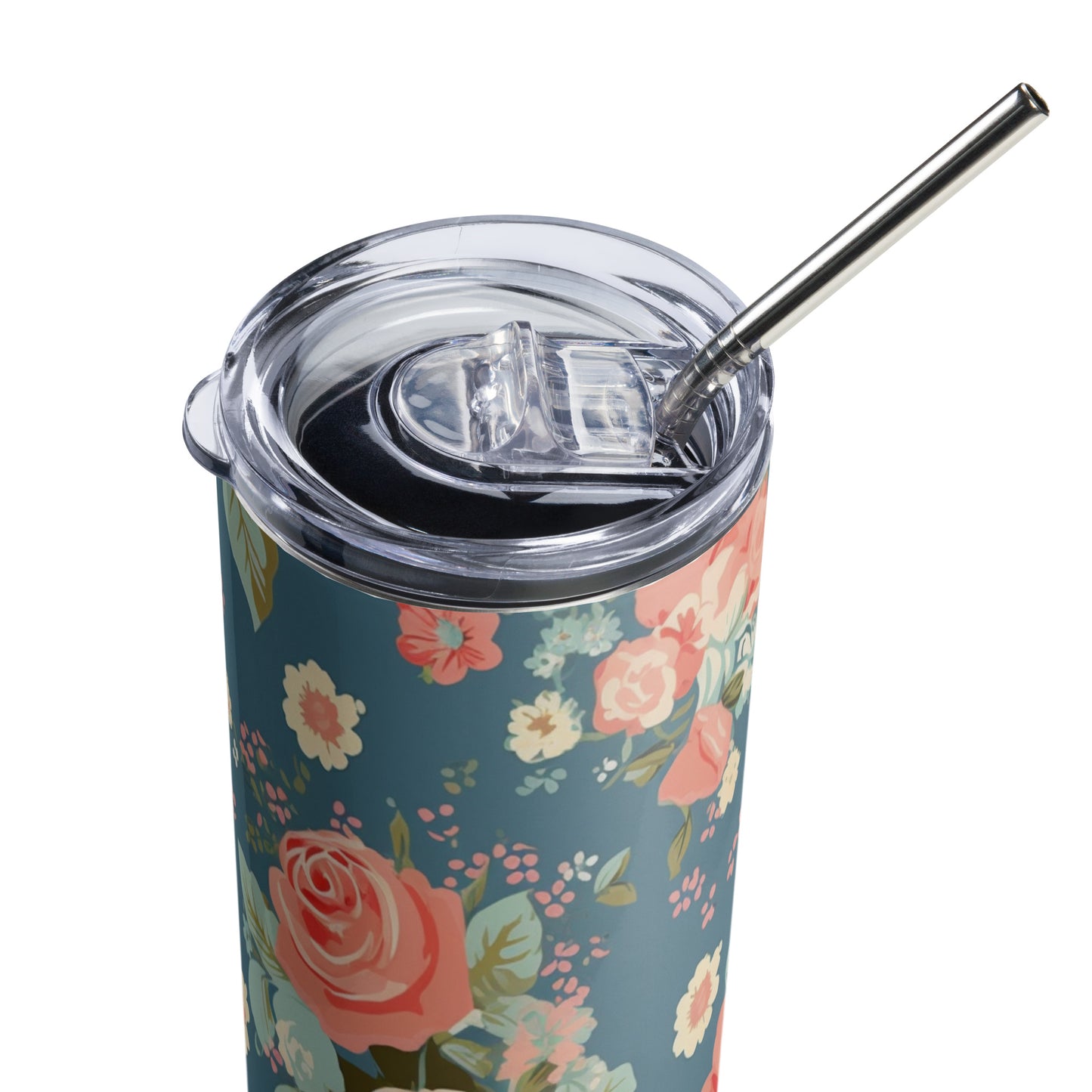 Classic Flower - Stainless steel tumbler