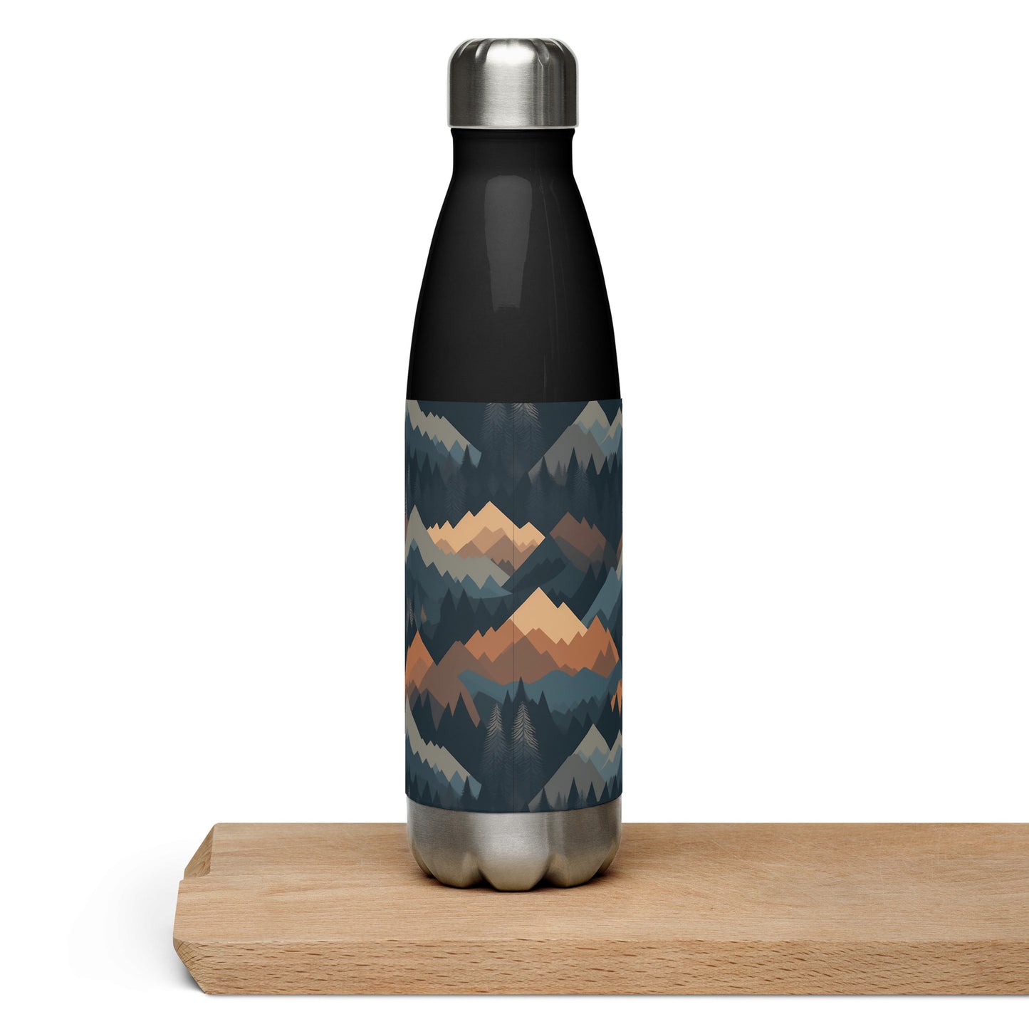 Mountain Blues - Stainless steel water bottle