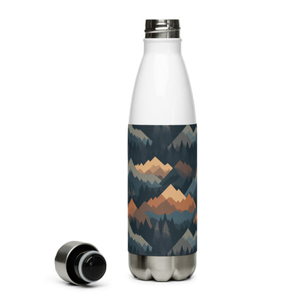 Mountain Blues - Stainless steel water bottle