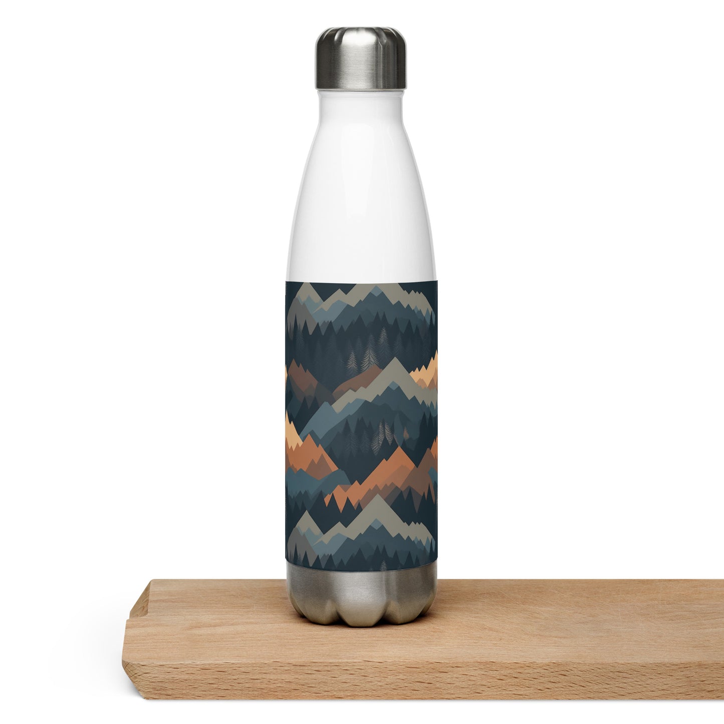 Mountain Blues - Stainless steel water bottle