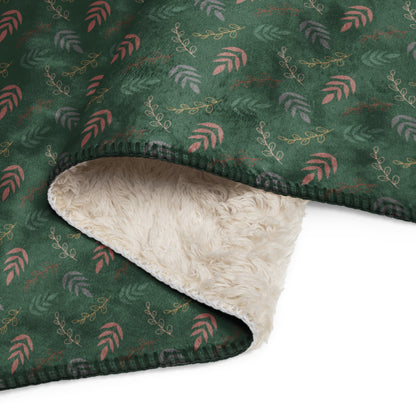 "Adrianna" Sherpa blanket