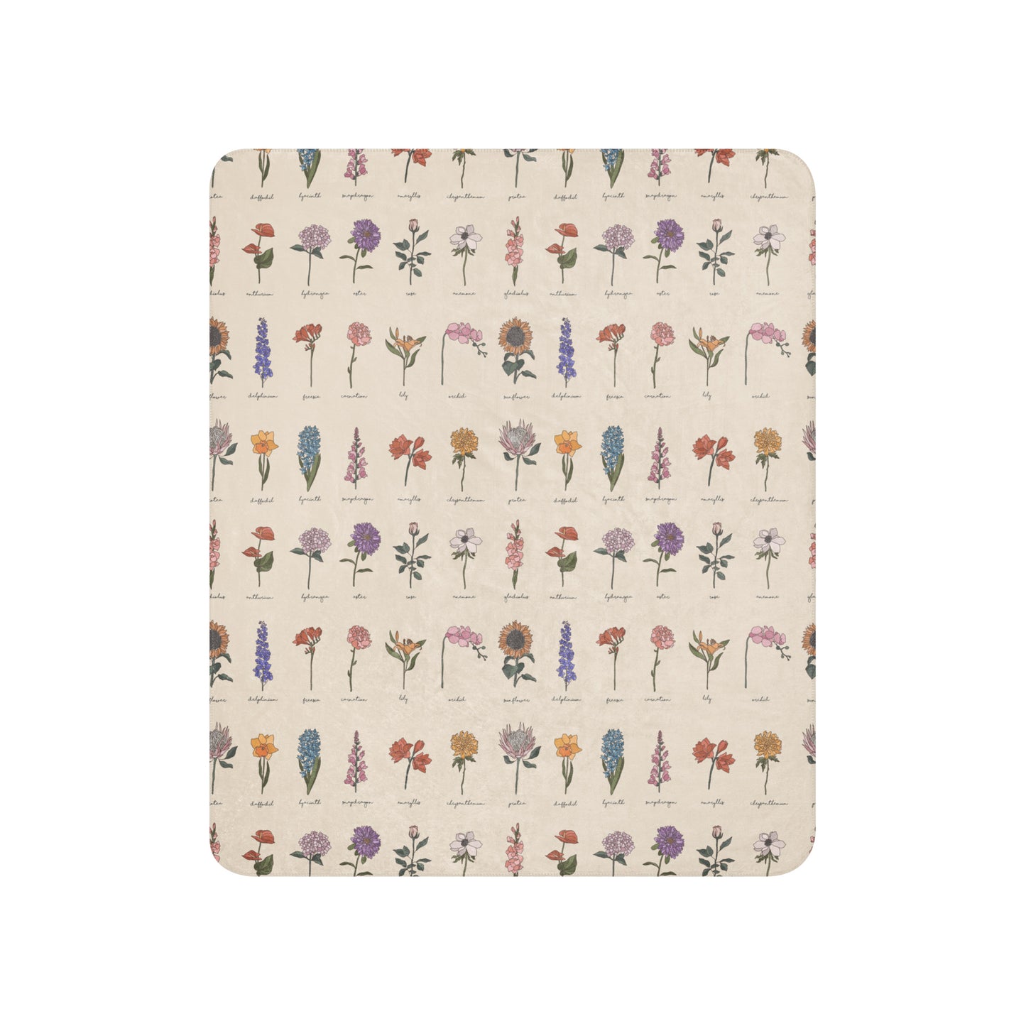 "Maisey" Sherpa blanket