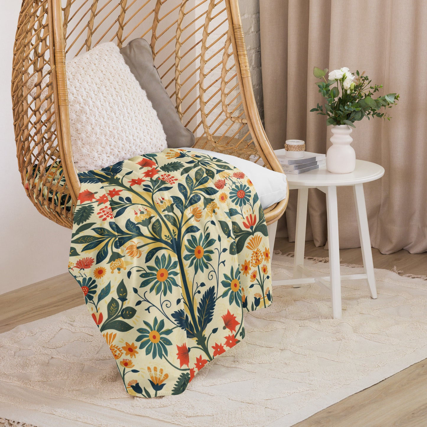 "Kathryn" Sherpa blanket