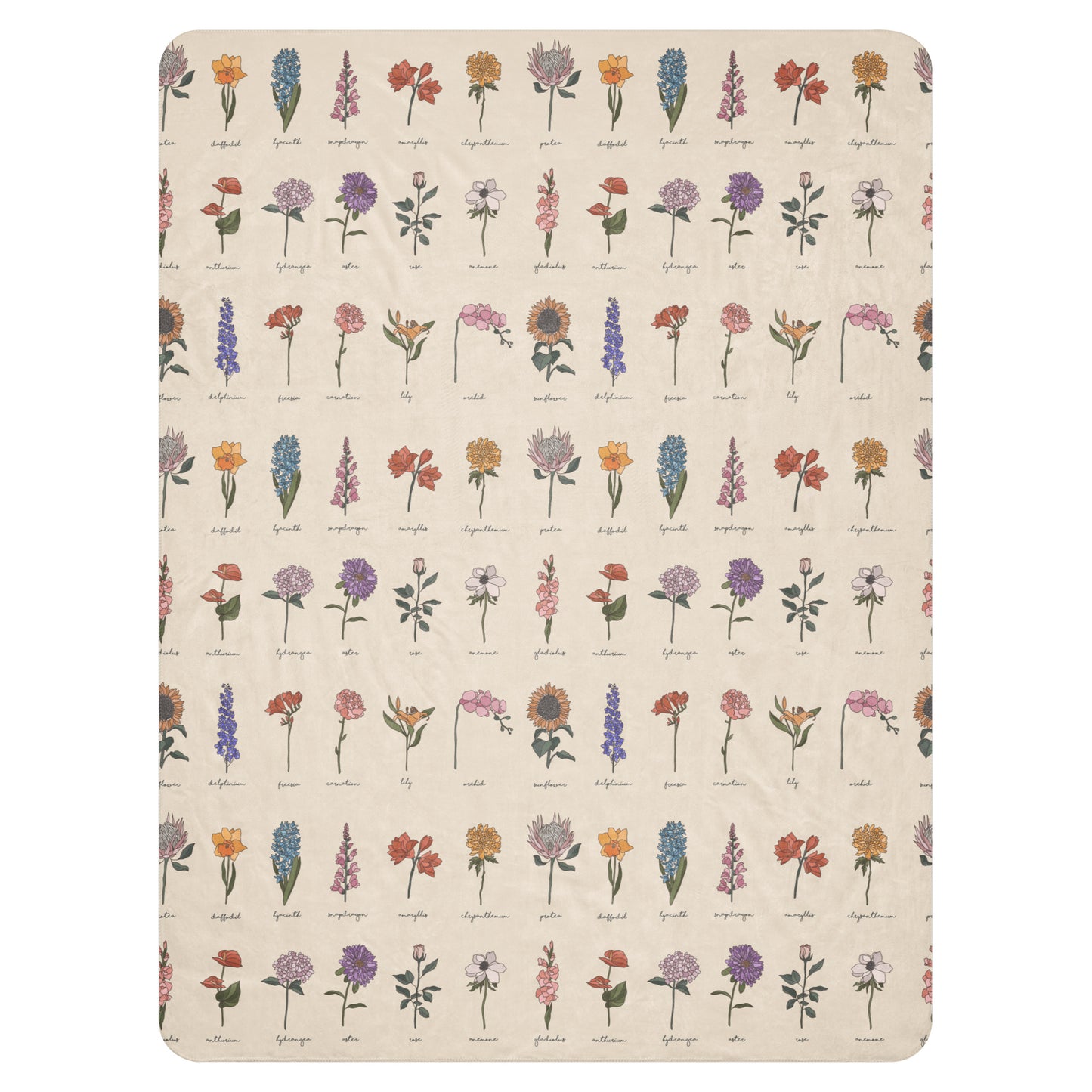 "Maisey" Sherpa blanket