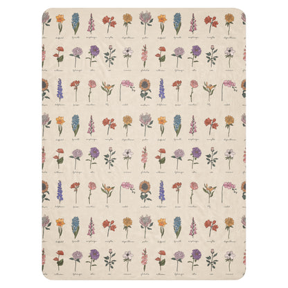 "Maisey" Sherpa blanket