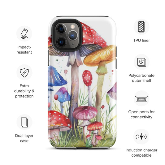 Mystic MushroomsTough Case for iPhone®