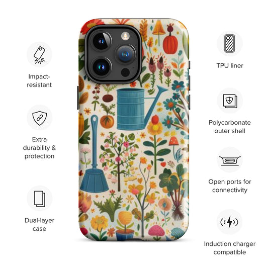 Gardener's Collage Tough Case for iPhone®