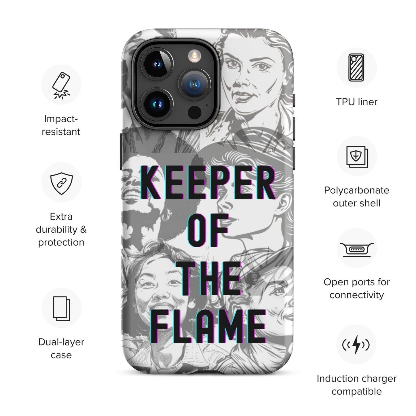 Keeper of the Flame - Tough Case for iPhone®