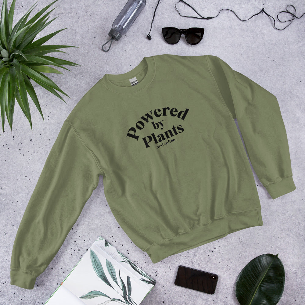 "Powered By Plants" Sweatshirt