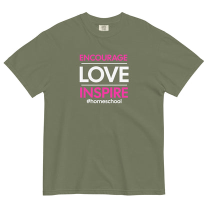 "Encourage & Love" Homeschool - T-shirt