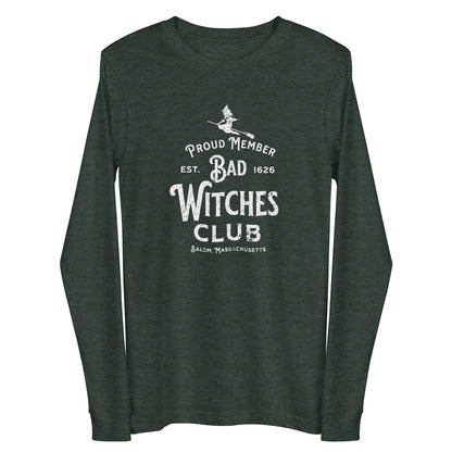 "Bad Witches Club" - Unisex Long Sleeve Tee