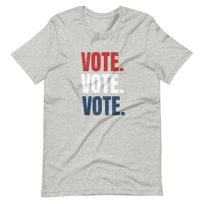 "Vote.Vote.Vote." Unisex t-shirt