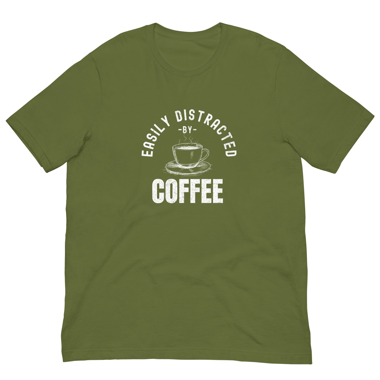 "Easily Distracted by Coffee" T-Shirt