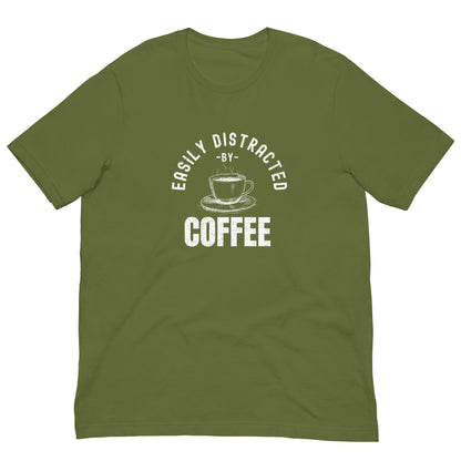 "Easily Distracted by Coffee" T-Shirt