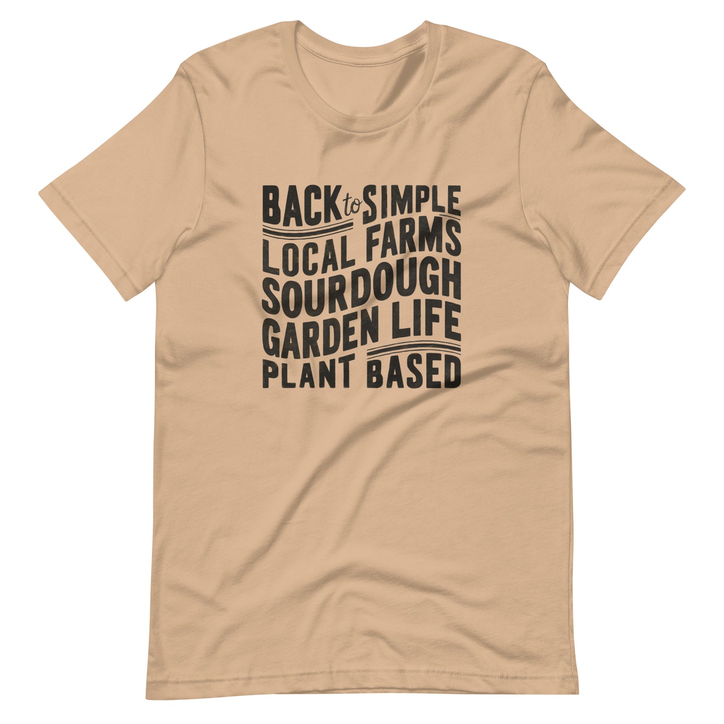 "Back to Simple" T-shirt