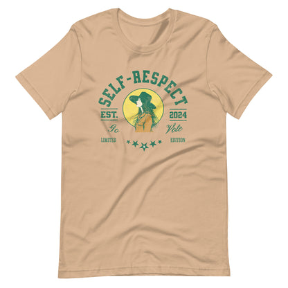 "Cowgirl-Self Respect" Unisex t-shirt
