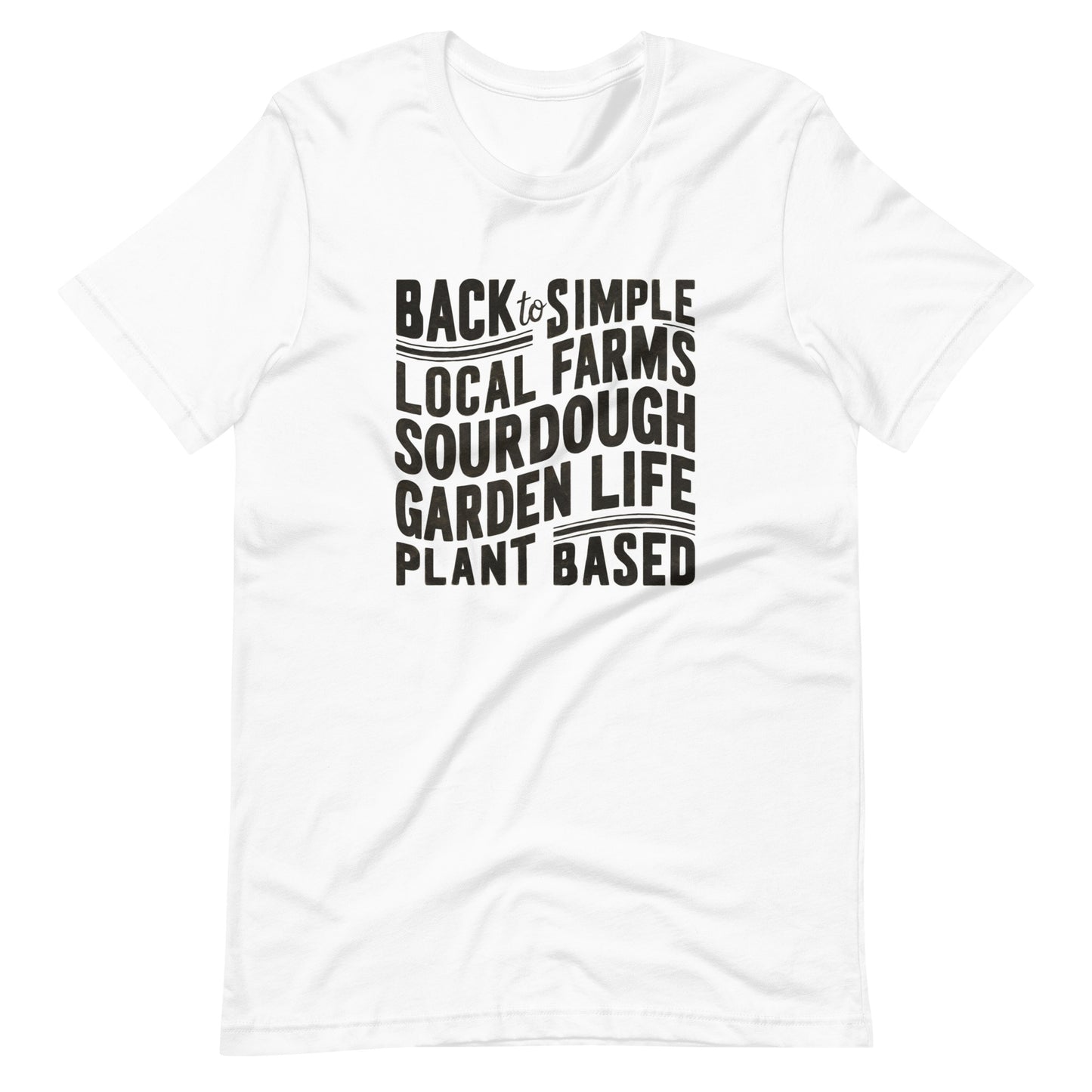 "Back to Simple" T-shirt