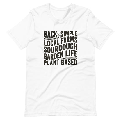 "Back to Simple" T-shirt