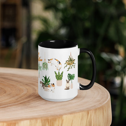 Cats and House Plants Mug